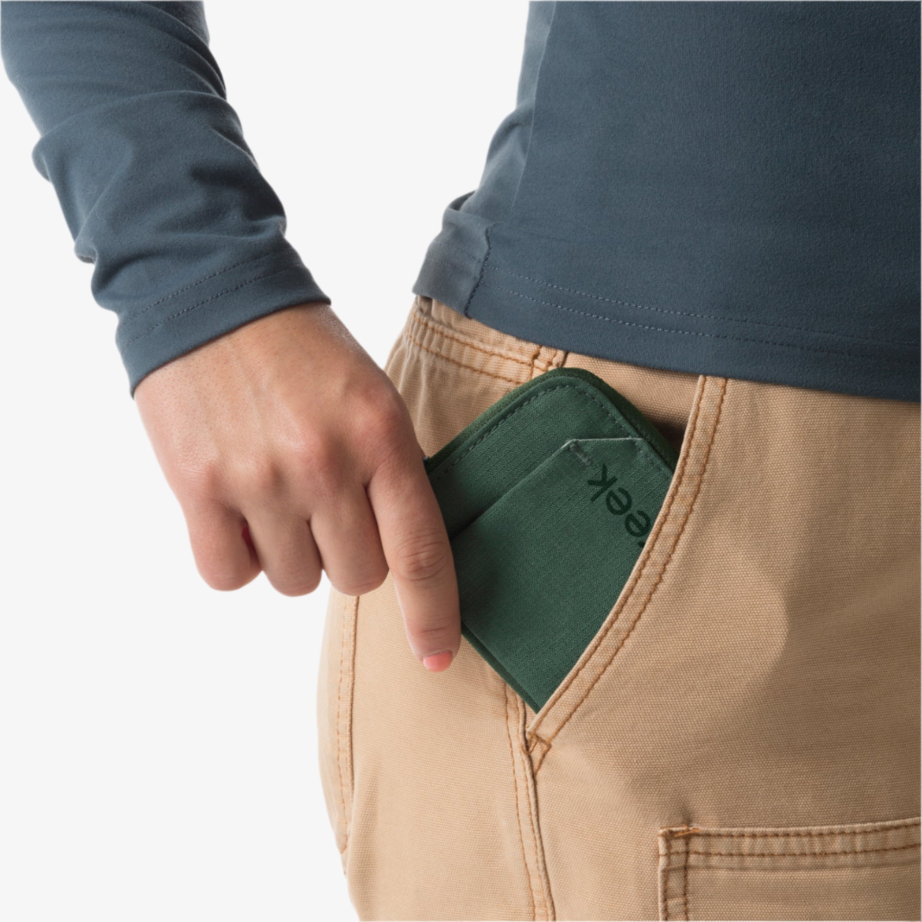 Stash RFID Zip Wallet
