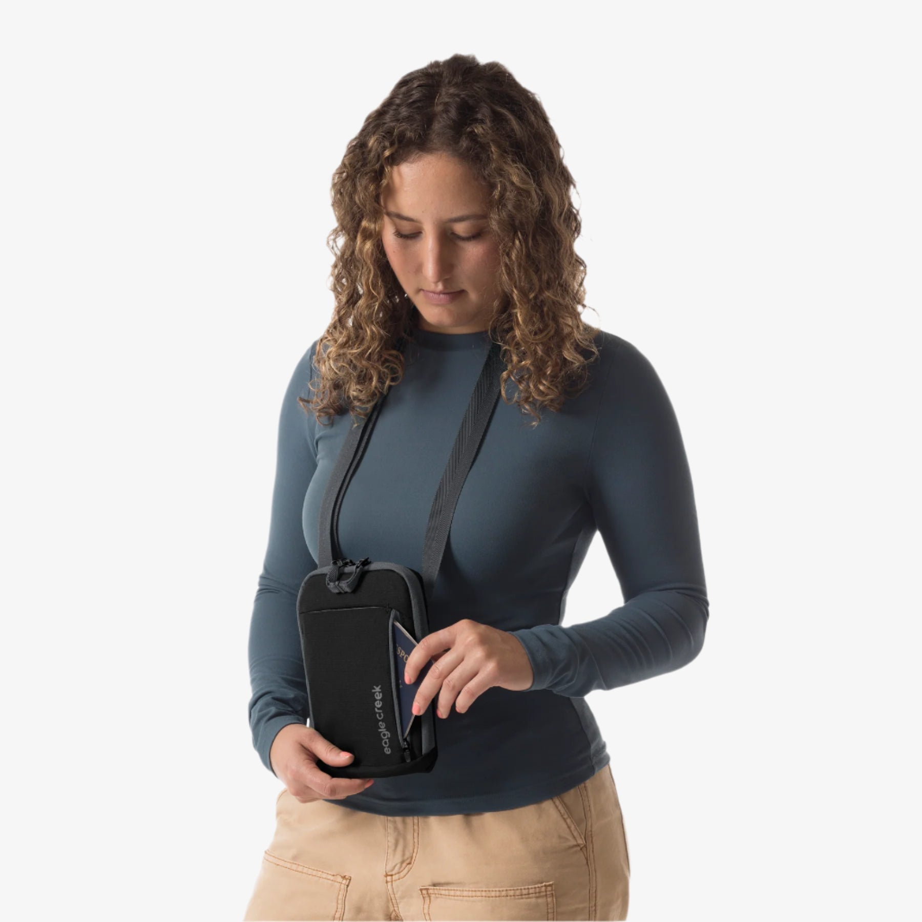 Stash RFID Crossbody Bag
