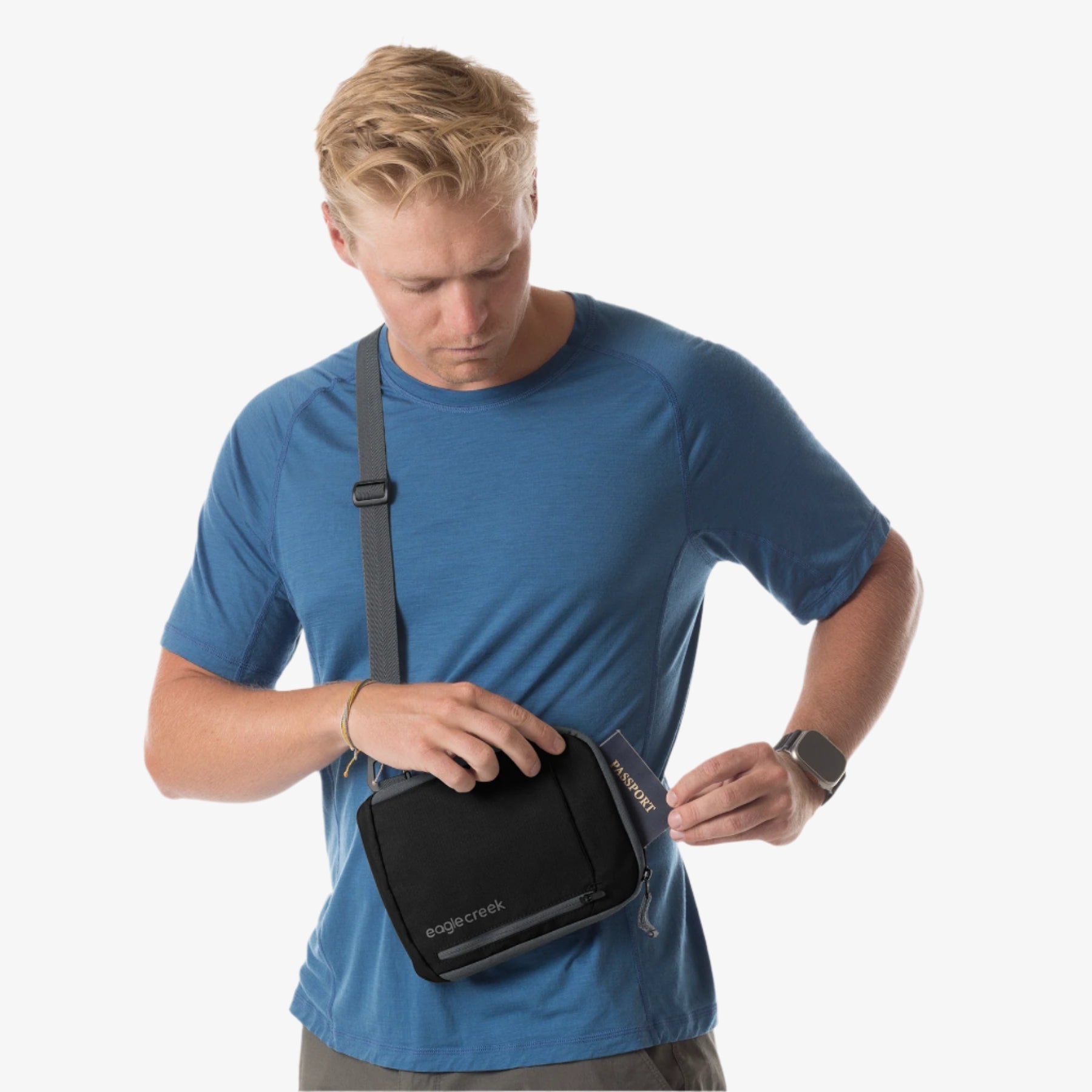 Stash RFID Crossbody Bag