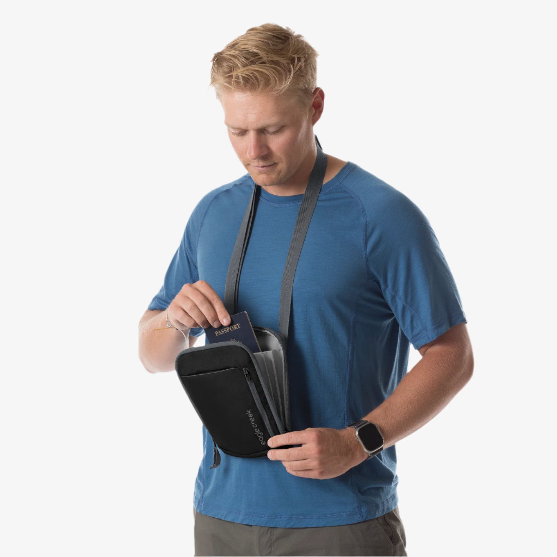 Stash RFID Crossbody Bag