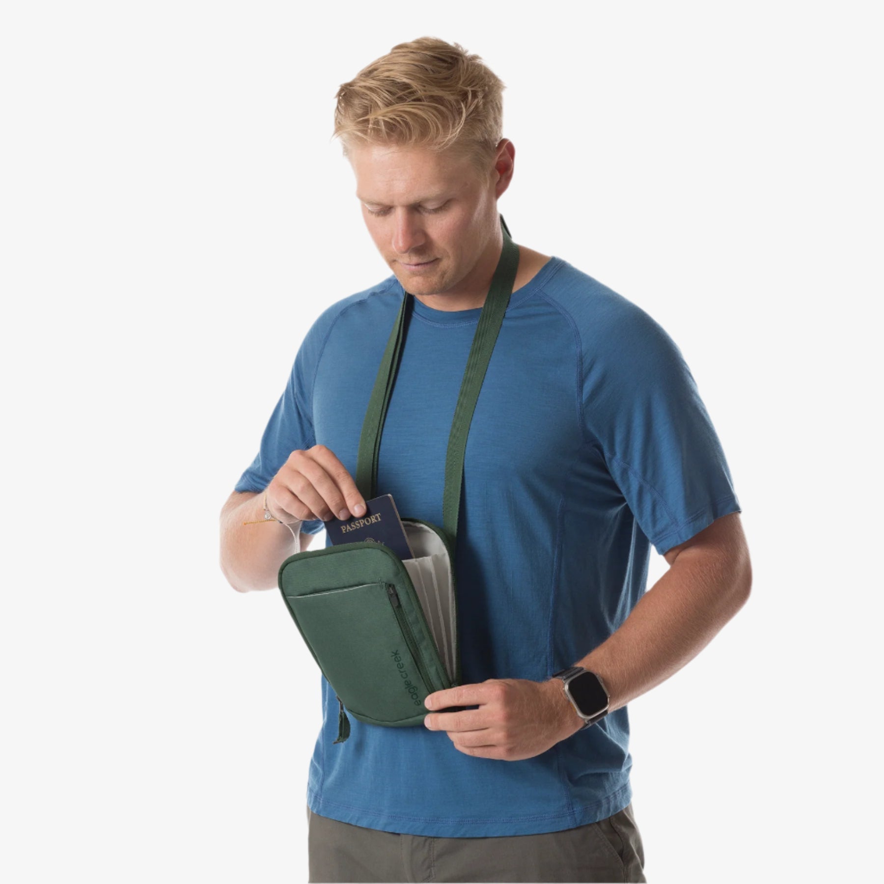 Stash RFID Crossbody Bag