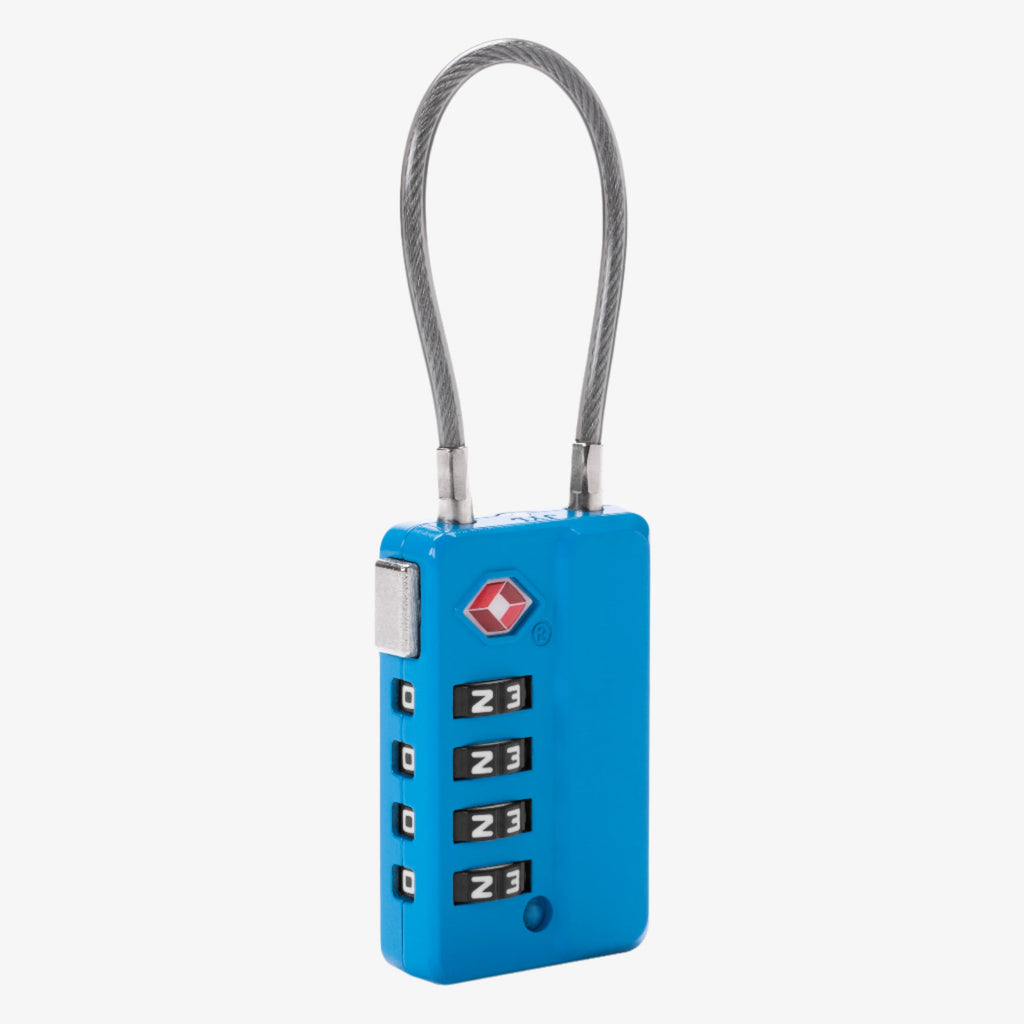 Travel Safe 4-Dial TSA Cable Lock