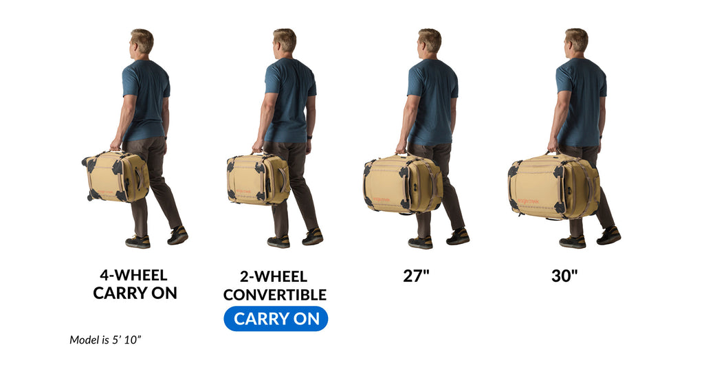 Gear Warrior XE 2-Wheel 21.75" Convertible Carry-On Luggage